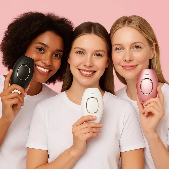 IPL Laser Hair Remover ⁽ˢᵐᵒᵒᵗʰ ˢᵏᶦⁿ ᶠᵒʳ ᴹᵉⁿ & ᵂᵒᵐᵉⁿ⁾ بشرة ناعمة للرجال والنساء