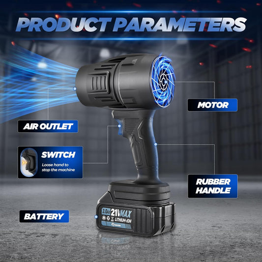 Blower Turbo Fan with 4000mah  Large Battery