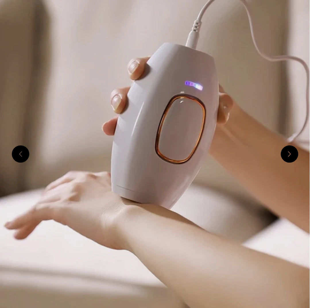 IPL Laser Hair Remover ⁽ˢᵐᵒᵒᵗʰ ˢᵏᶦⁿ ᶠᵒʳ ᴹᵉⁿ & ᵂᵒᵐᵉⁿ⁾ بشرة ناعمة للرجال والنساء