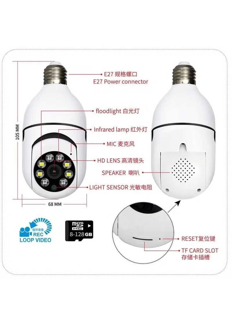 Shopytek SafeView 360™ – WiFi Panorama Smart Home Security Camera