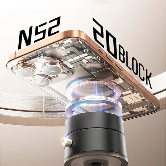 ˢʰᵒᵖʸ ᵗᵉᵏ  Magnetic Phone Holder with 360° Rotation, Upgraded, Strong Magnet, Foldable and Portable