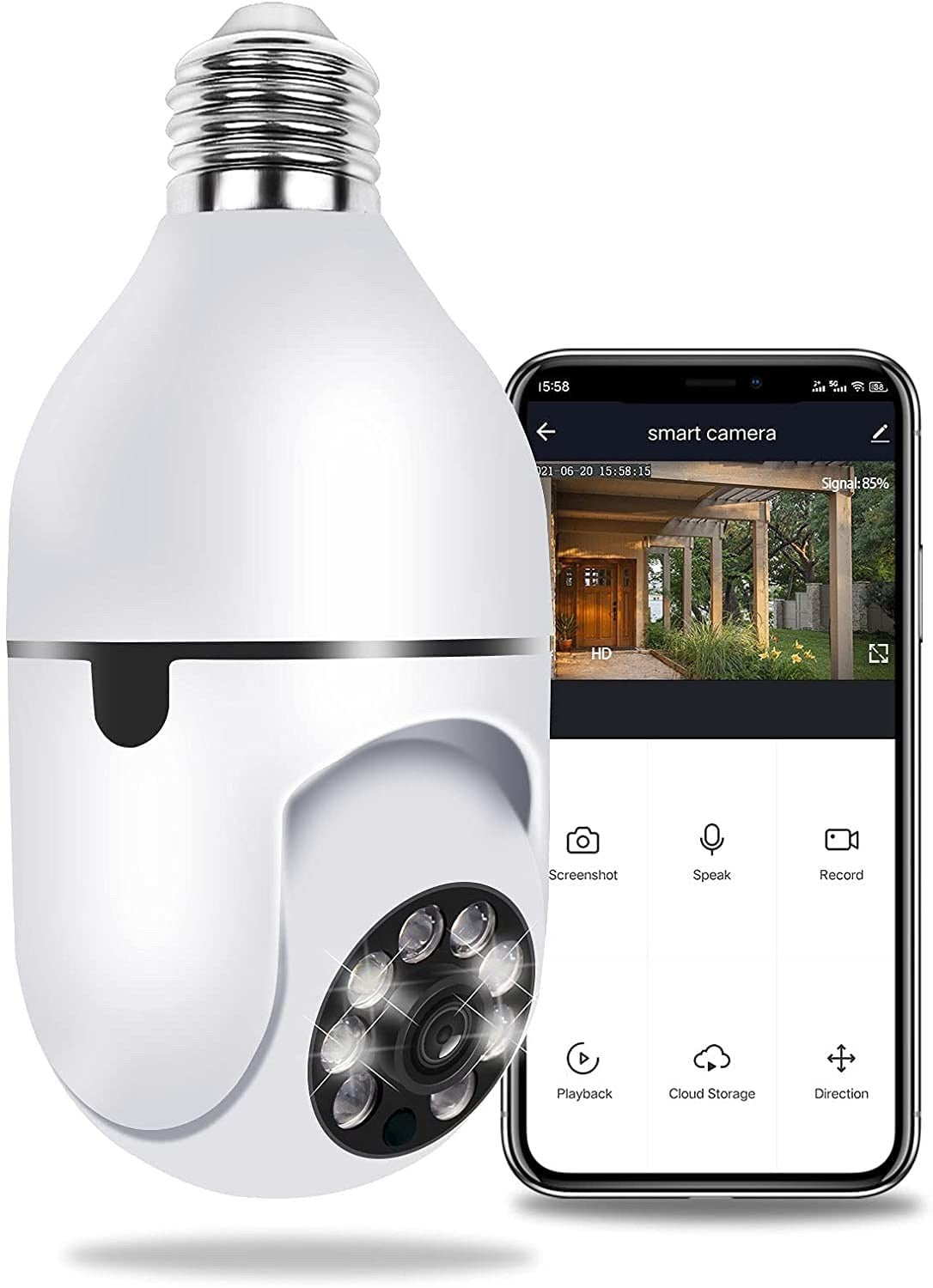 Shopytek SafeView 360™ – WiFi Panorama Smart Home Security Camera